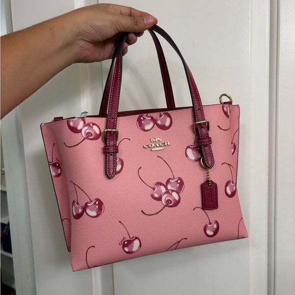 Coach Handbags - Coach Mollie Tote Cherry